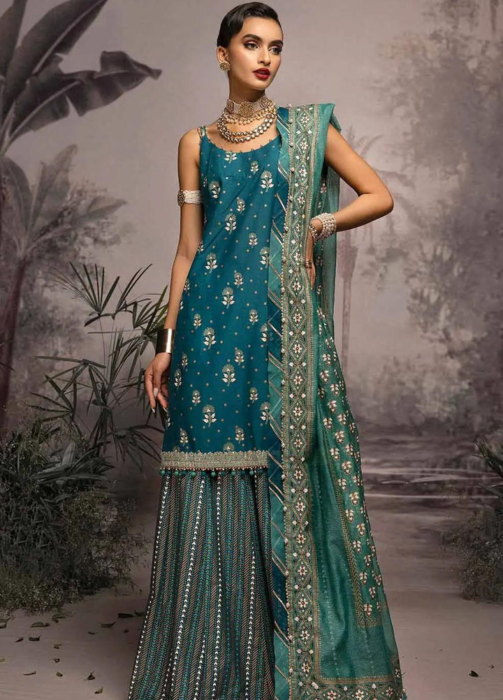 Maharani Muse By Gul Ahmed Embroidered Lawn Suits Unstitched 3 Piece GA23MM CN-32023 - Festive Collection