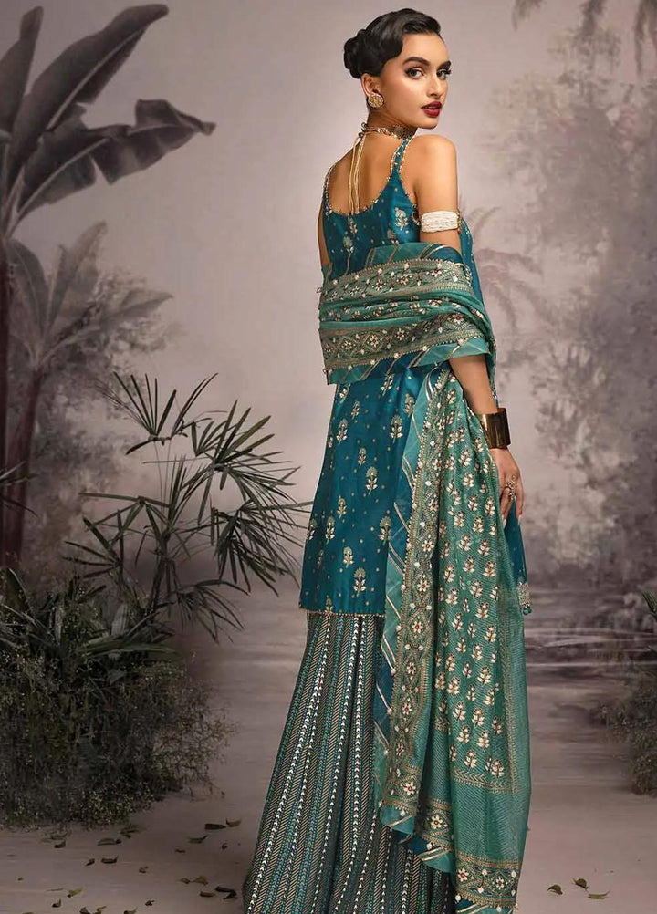 Maharani Muse By Gul Ahmed Embroidered Lawn Suits Unstitched 3 Piece GA23MM CN-32023 - Festive Collection