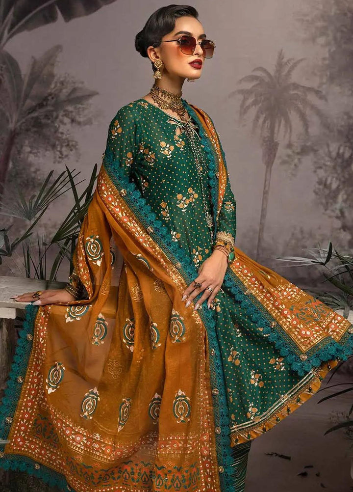 Maharani Muse By Gul Ahmed Embroidered Lawn Suits Unstitched 3 Piece GA23MM CN-32025 - Festive Collection