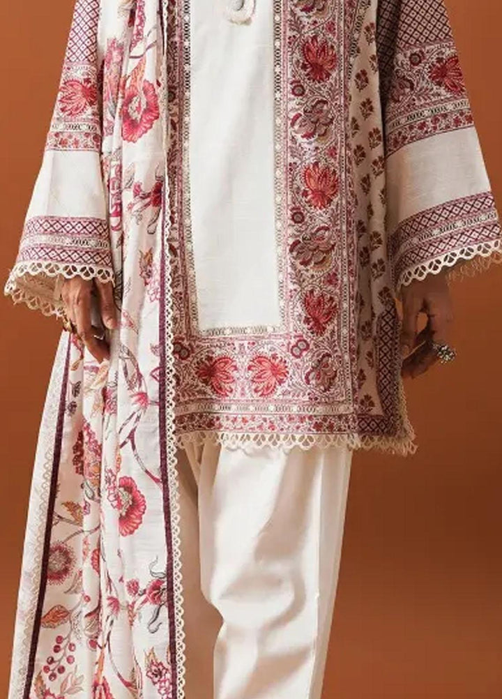 Mahay By Sana Safinaz Embroidered Slub Suits Unstitched 2 Piece SS23MHW 13A - Winter Collection