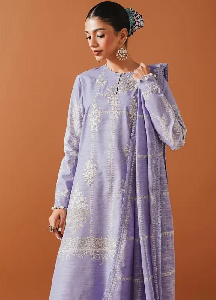 Mahay By Sana Safinaz Embroidered Slub Suits Unstitched 2 Piece SS23MHW 3B - Winter Collection