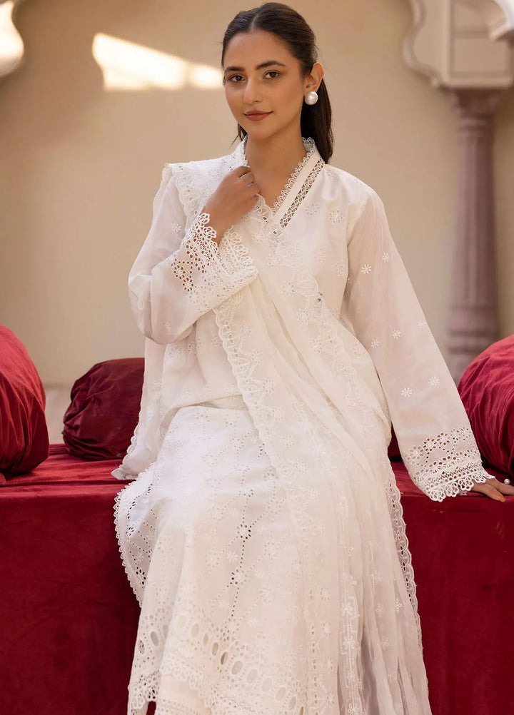 Mahees Aghaz by Riaz Arts Embroidered Lawn Suits Unstitched 3 Piece RA25AM D-05 Inspire - Summer Collection