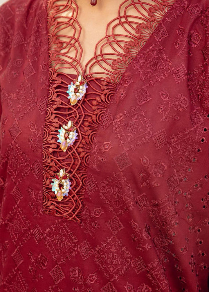 Mahees By Riaz Arts Embroidered  Suits Unstitched 3 Piece RA23-M15 02 - Summer Collection