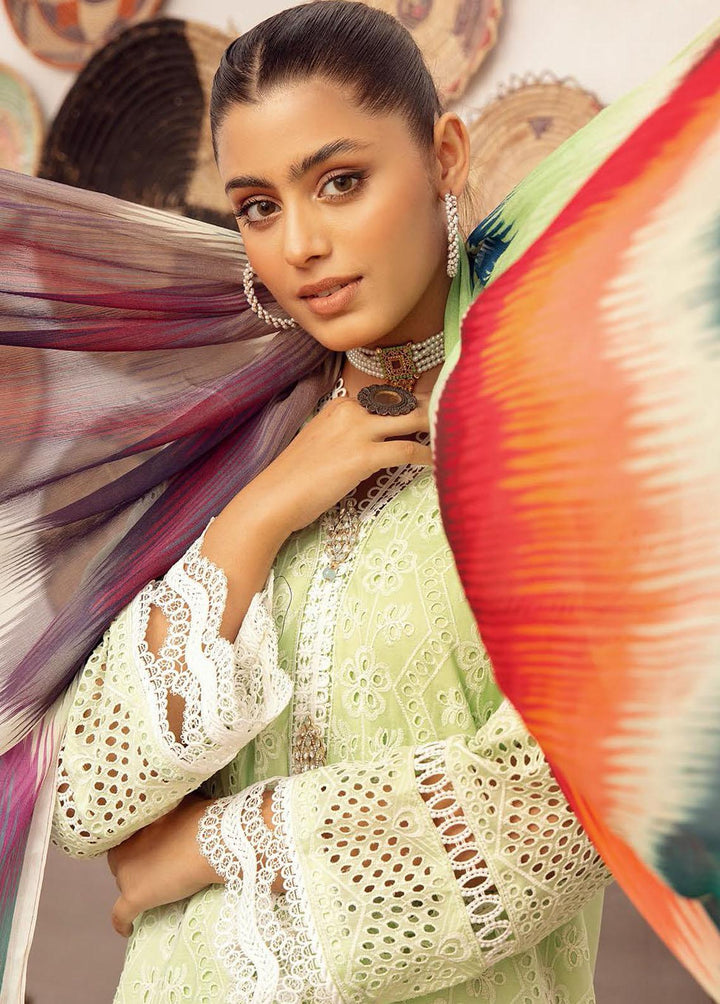 Mahees By Riaz Arts Embroidered  Suits Unstitched 3 Piece RA23-M15 06 - Summer Collection