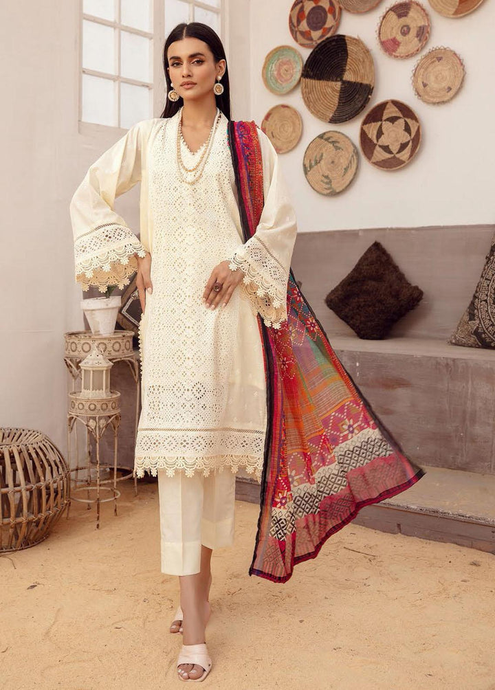 Mahees By Riaz Arts Embroidered  Suits Unstitched 3 Piece RA23-M15 09 - Summer Collection
