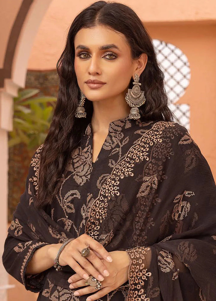 Mahees By Riaz Arts Embroidered Karandi Suit Unstitched 3 Piece RA24M9 D-01 - Winter Collection