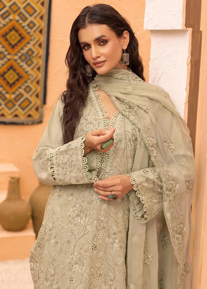 Mahees By Riaz Arts Embroidered Karandi Suit Unstitched 3 Piece RA24M9 D-03 - Winter Collection