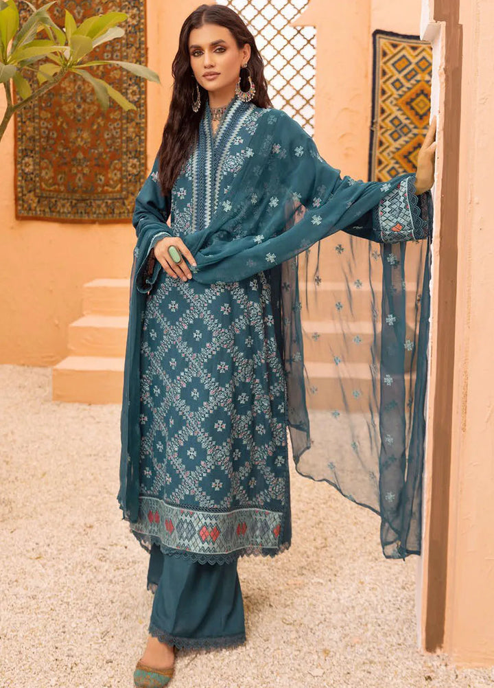 Mahees By Riaz Arts Embroidered Karandi Suit Unstitched 3 Piece RA24M9 D-04 - Winter Collection