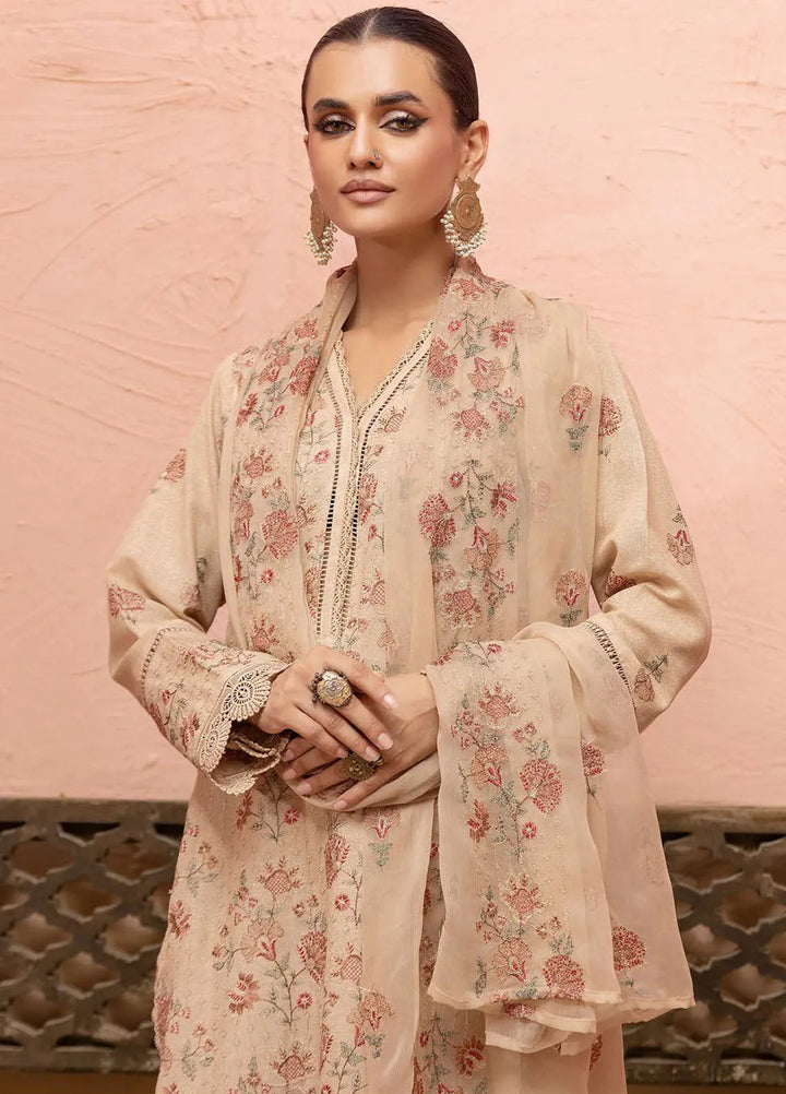Mahees By Riaz Arts Embroidered Karandi Suit Unstitched 3 Piece RA24M9 D-07 - Winter Collection