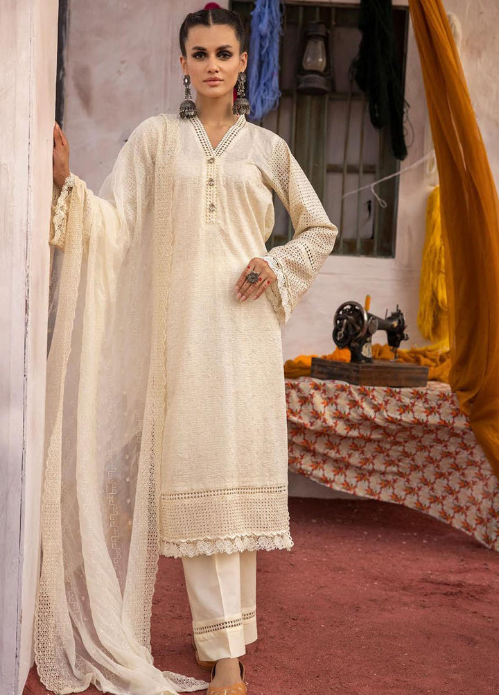 Mahees By Riaz Arts Embroidered Lawn Suits Unstitched 3 Piece RA23M-V29 D-03 - Summer Collection