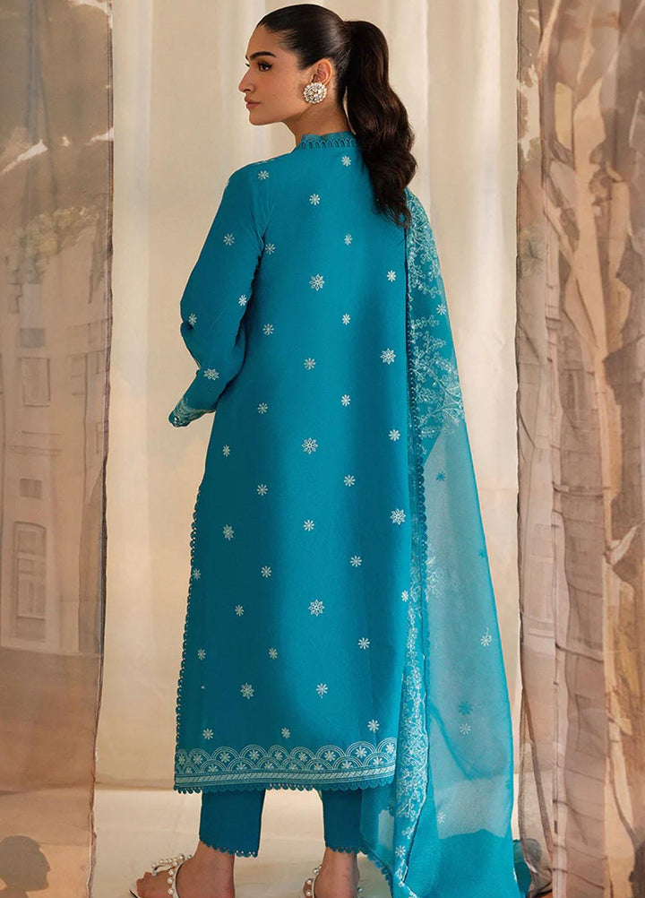 Mahiri By Cross Stitch Embroidered Lawn Suits Unstitched 3 Piece CS23M-V4 Beryl Bliss - Summer Collection
