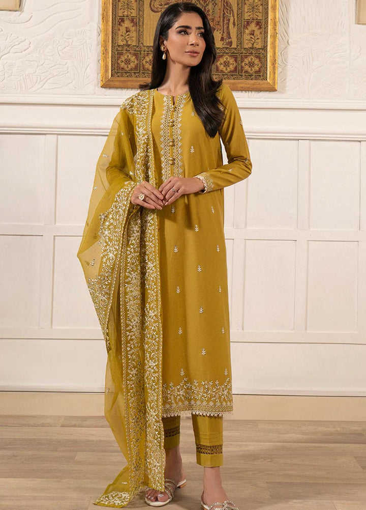 Mahiri By Cross Stitch Embroidered Cambric Suits Unstitched 3 Piece CS23M-V6 D-04 Vibrant Fiona - Festive Collection