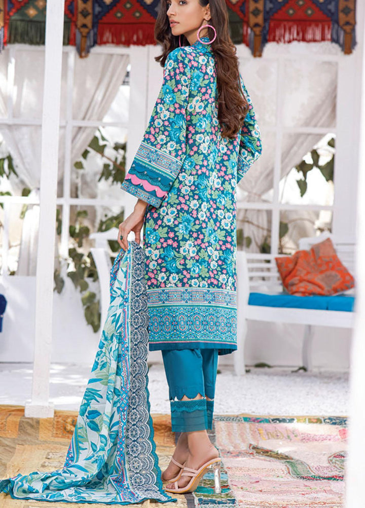 Mahnoor by Al Zohaib Embroidered Chikankari Suits Unstitched 3 Piece AZ21M 06A - Summer Collection