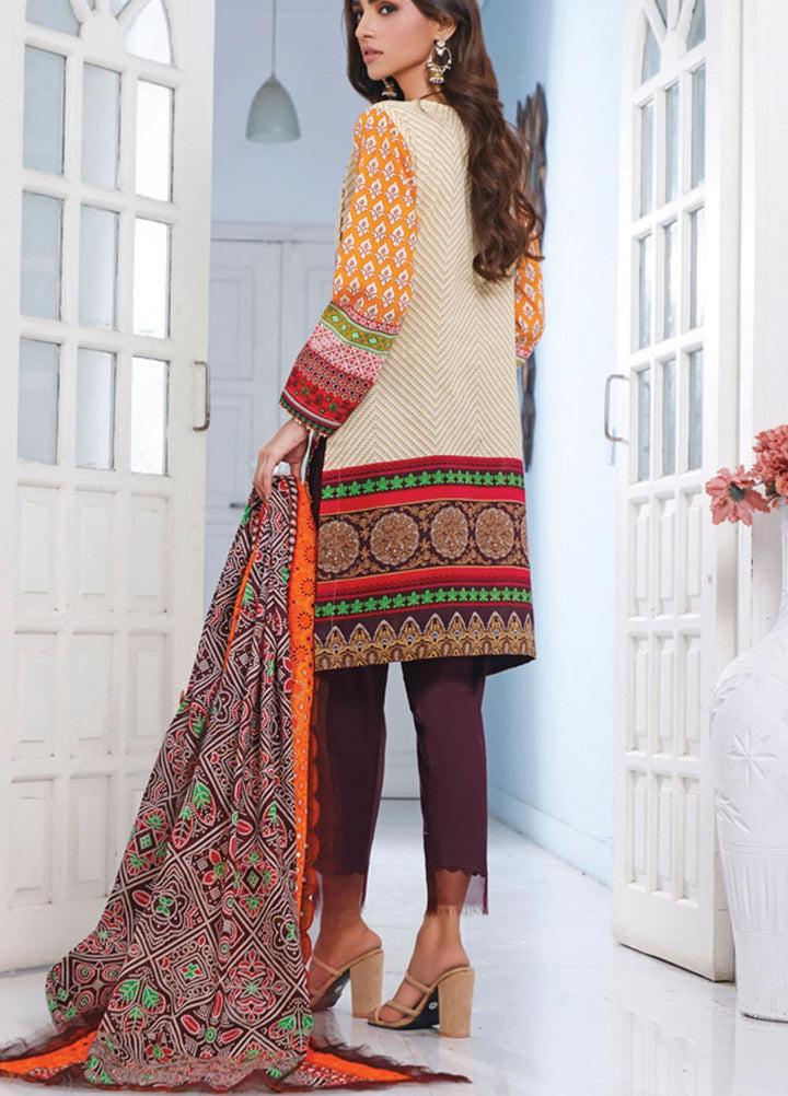 Mahnoor by Al Zohaib Embroidered Chikankari Suits Unstitched 3 Piece AZ21M 07B - Summer Collection