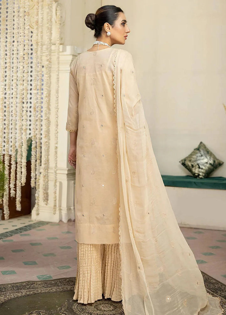 Mahnur Pret Embroidered Lawn 3 Piece Suit D-11