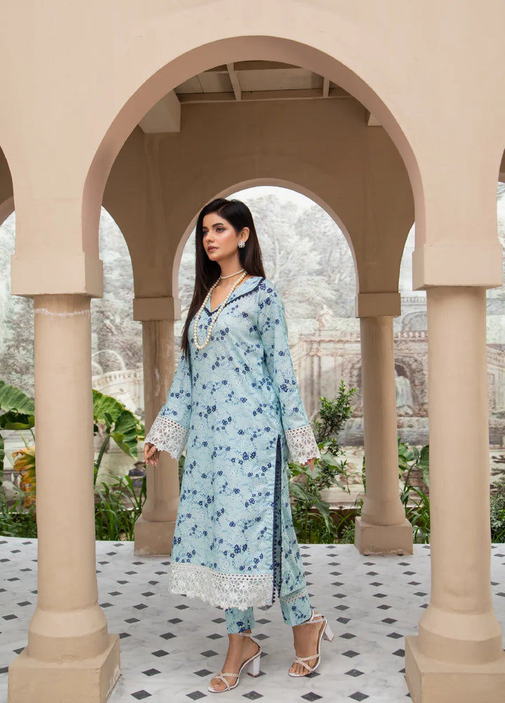 Mahrosh By Pashmire Pret Embroidered Viscose 2 Piece Suit Ufaq