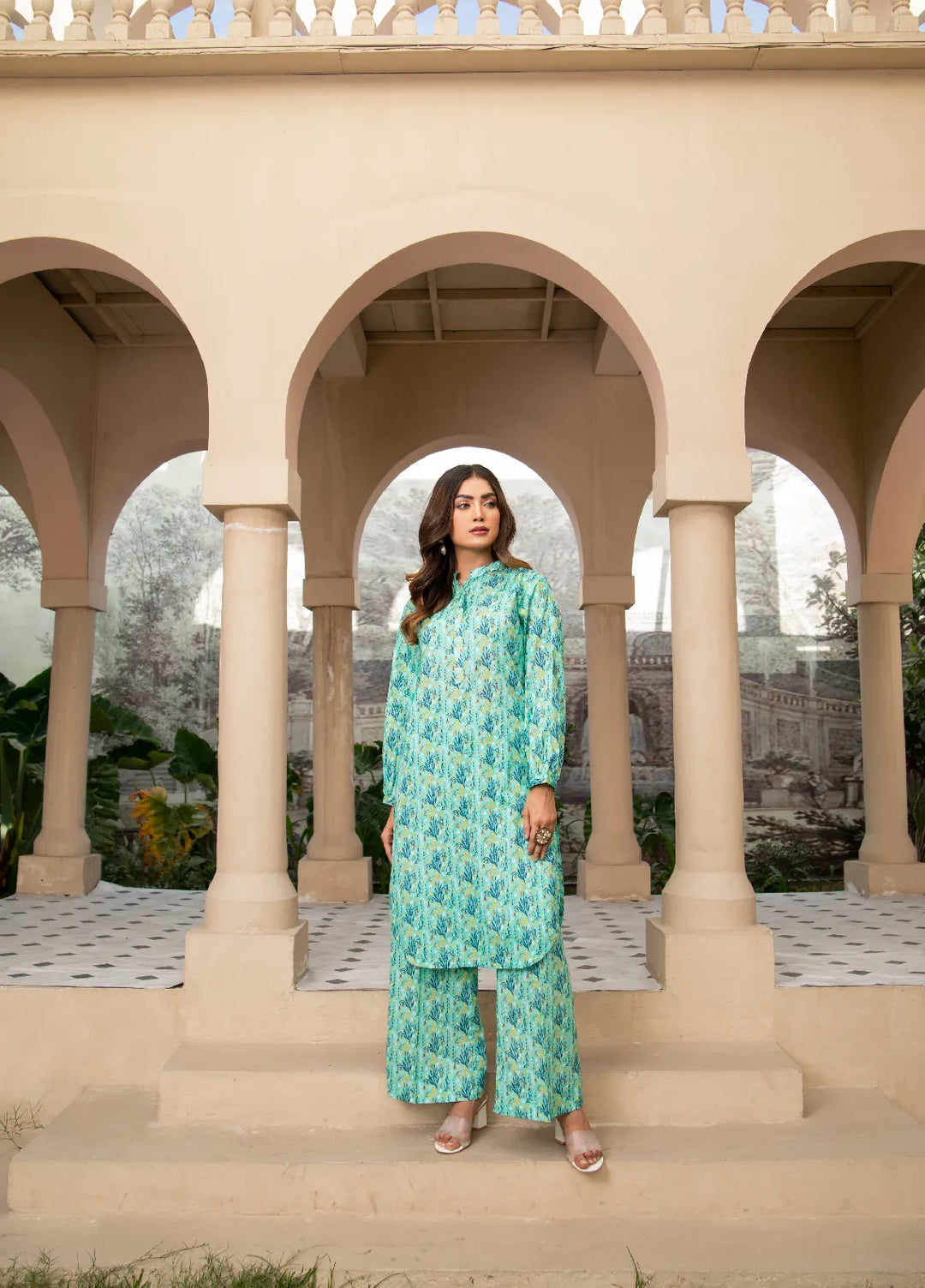 Mahrosh By Pashmire Pret Printed Lawn 2 Piece Suit Feroza