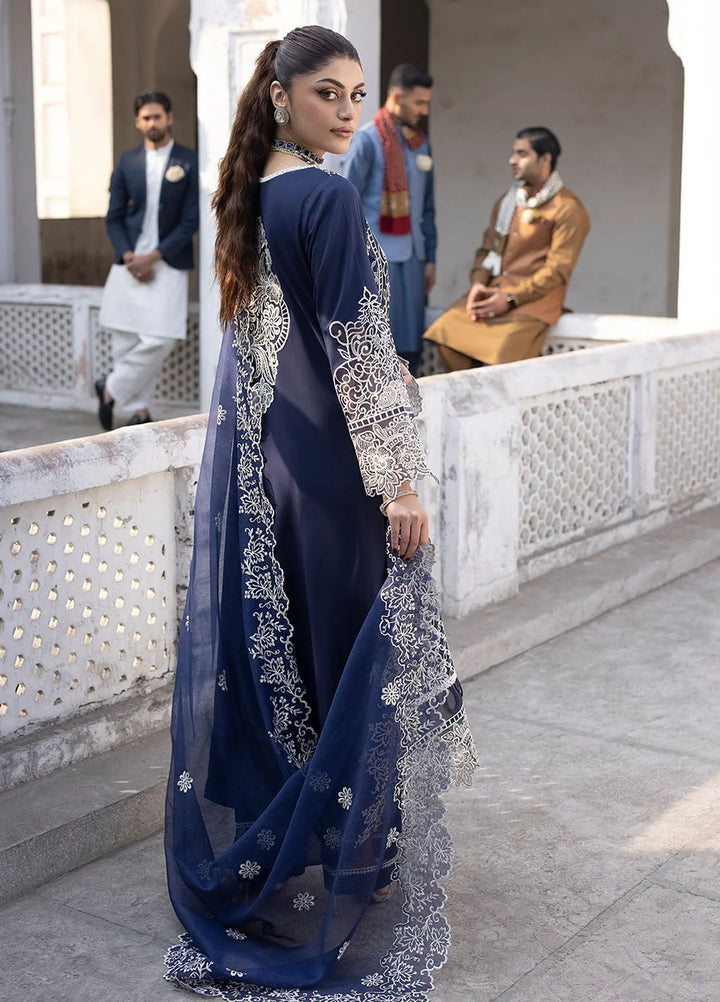 Mahrukh by Mahnur Embroidered Lawn Suits Unstitched 3 Piece MN24MK D3-A Dusk - Summer Collection