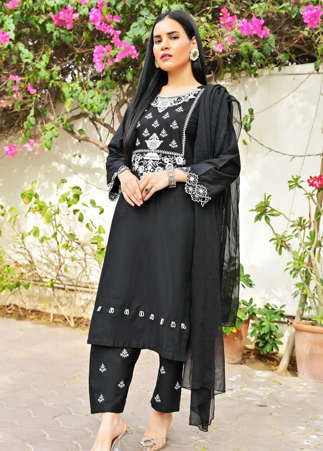 MAK Fashion Pret Embroidered Cotton 2 Piece Suit ALAINA