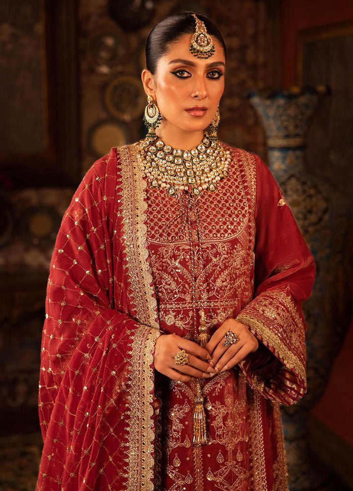 Makhmal By Asim Jofa Embroidered Velvet Suits Unstitched 3 Piece AJ23MK AJMM-10 - Wedding Collection