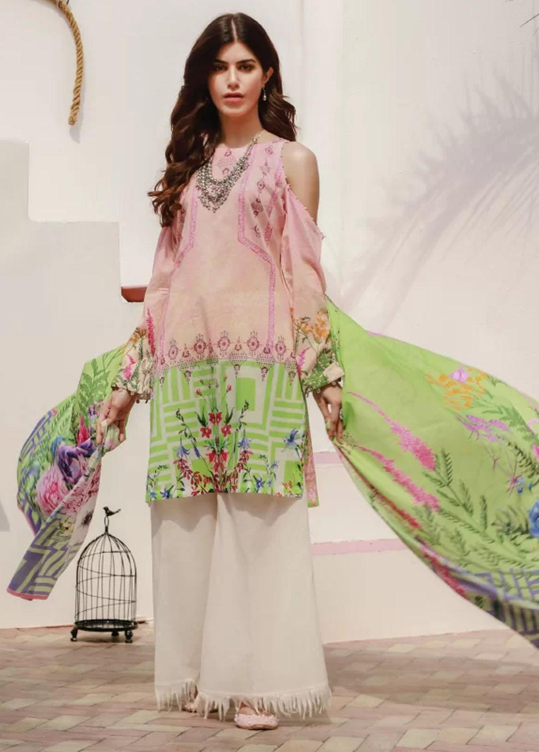 Makosh By Soffio Printed Lawn Suits Unstitched 2 Piece SFO21M SF-0031 - Spring / Summer Collection