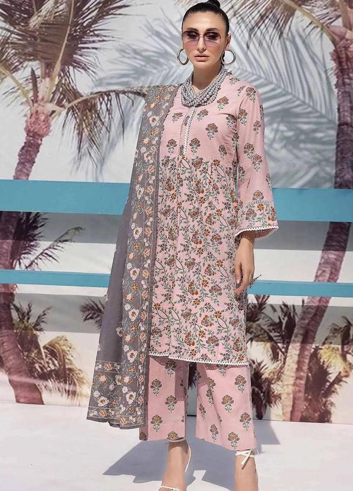 Malhaar By Gul Ahmed Printed Lawn Suits Unstitched 3 Piece GA23MH CL-32461 A - Summer Collection