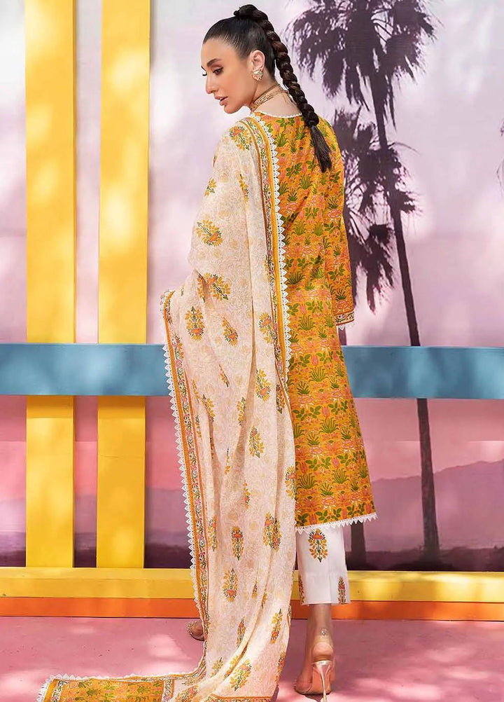Malhaar By Gul Ahmed Embroidered Lawn Suits Unstitched 3 Piece GA23MH CL-32506 - Summer Collection