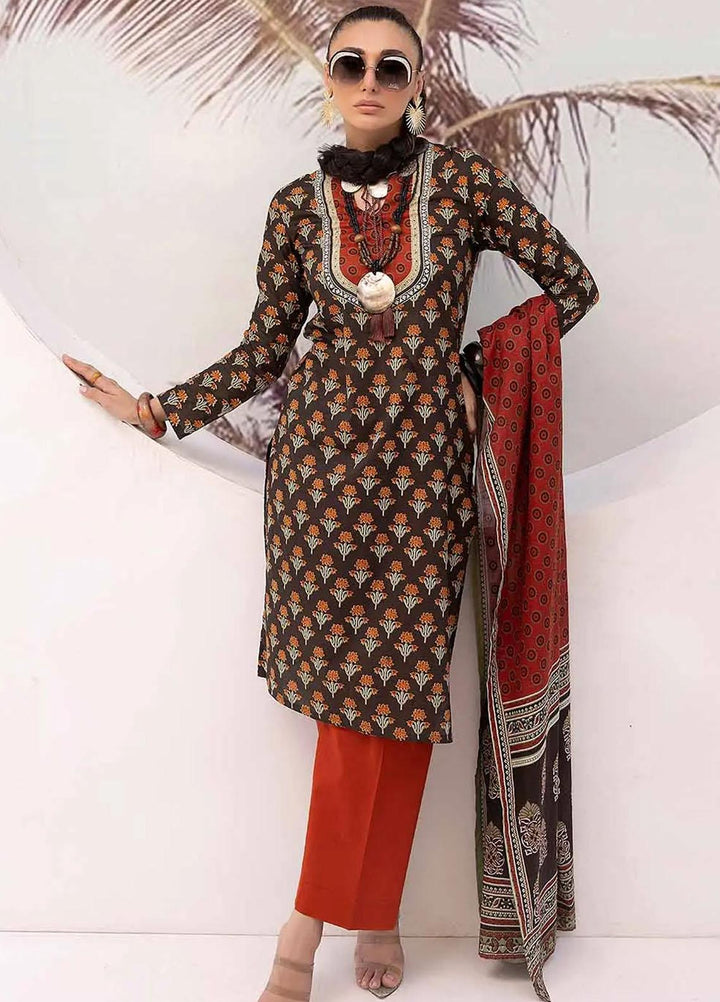 Malhaar By Gul Ahmed Printed Lawn Suits Unstitched 2 Piece GA23MH TL-32079 A - Summer Collection