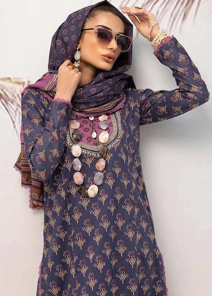 Malhaar By Gul Ahmed Printed Lawn Suits Unstitched 2 Piece GA23MH TL-32079 B - Summer Collection