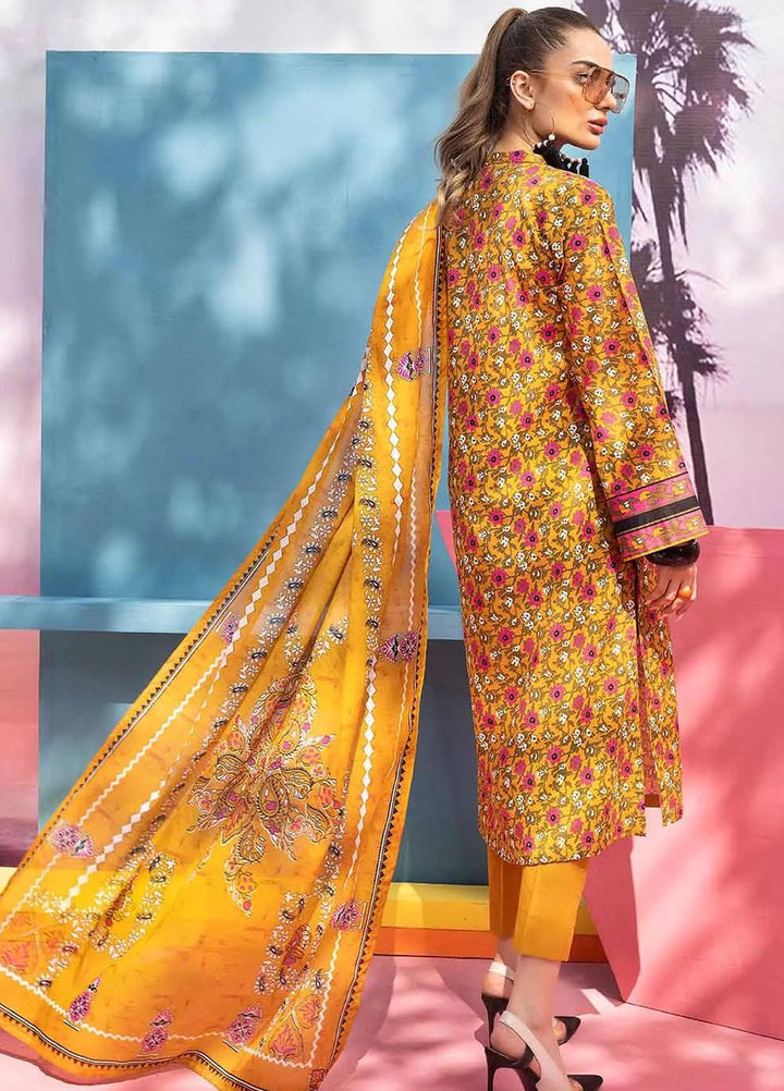 Malhaar By Gul Ahmed Embroidered Lawn Suits Unstitched 2 Piece GA23MH TL-32081 - Summer Collection