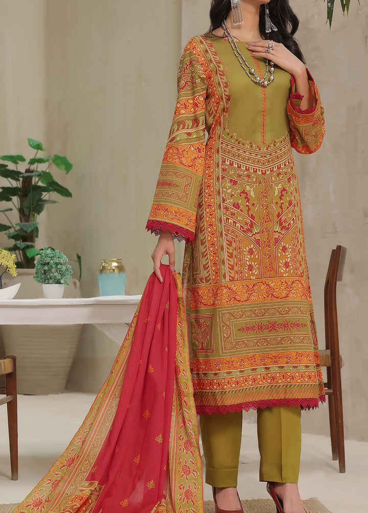 Malhar By VS Textiles Printed Cambric Suits Unstitched 3 Piece VS23MC 108 - Formal Collection