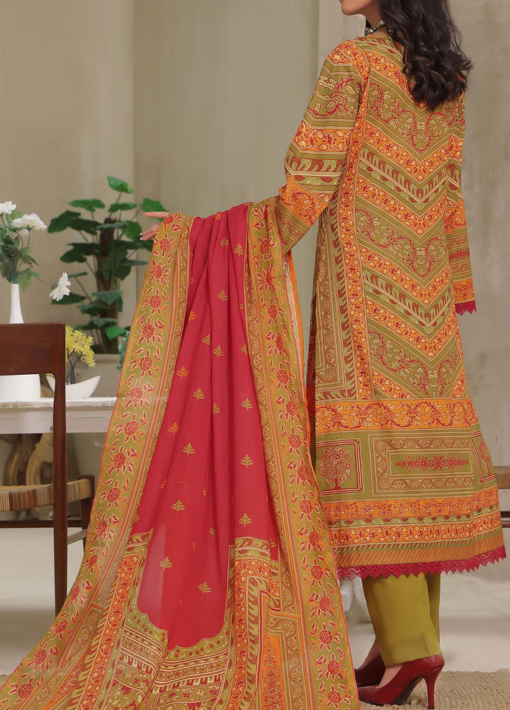 Malhar By VS Textiles Printed Cambric Suits Unstitched 3 Piece VS23MC 108 - Formal Collection