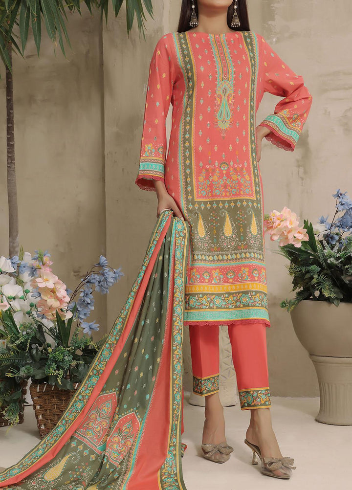 Malhar By VS Textiles Printed Cambric Suits Unstitched 3 Piece VS23MC 110 - Formal Collection