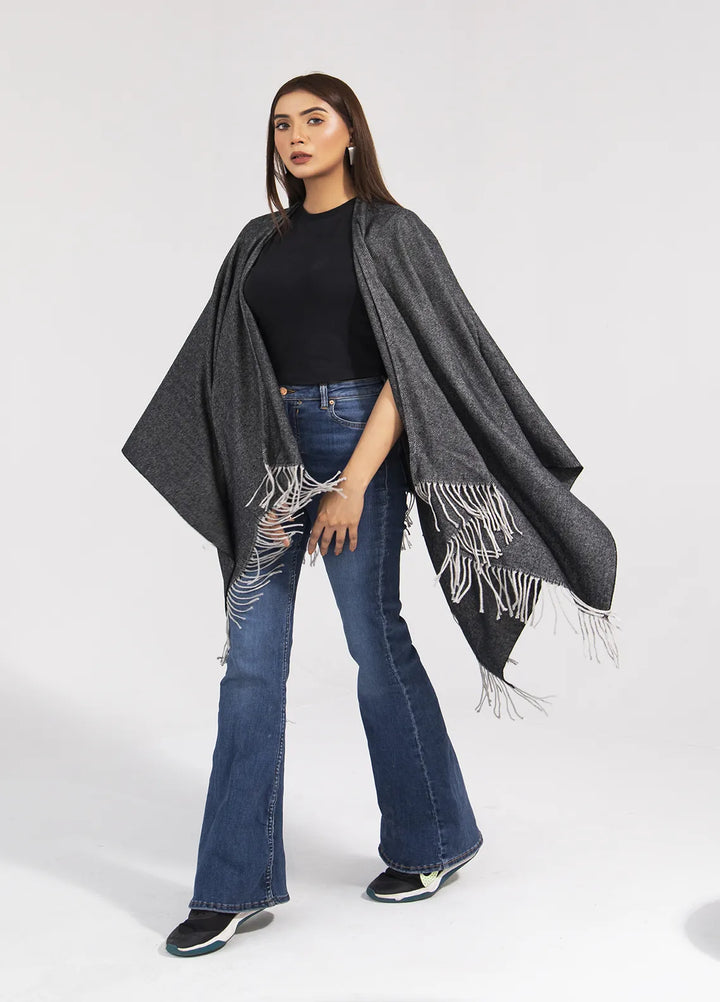 Manahils Polyester Luxury Cape Shawl 05