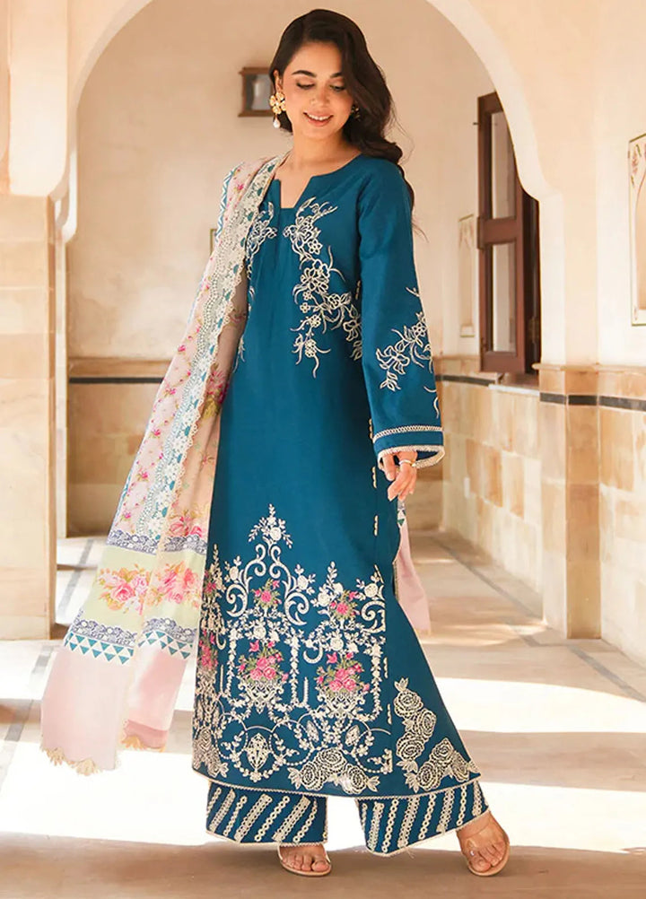 Manara Embroidered Karandi Suit Unstitched 3 Piece MVK-04 Ayra - Winter Collection