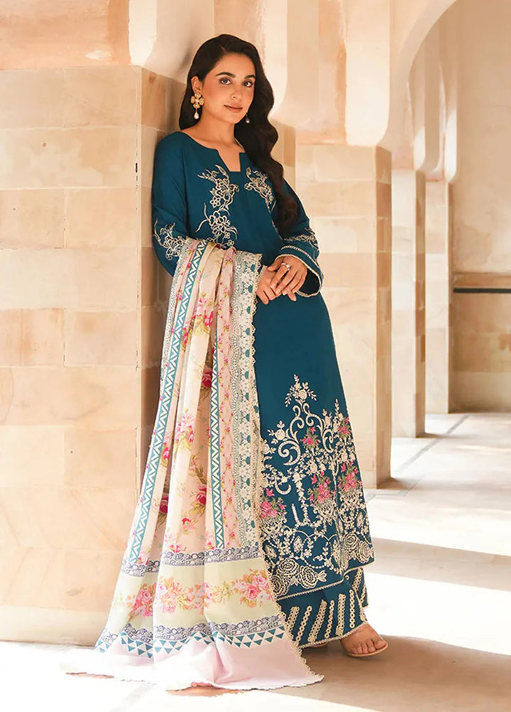 Manara Embroidered Karandi Suit Unstitched 3 Piece MVK-04 Ayra - Winter Collection