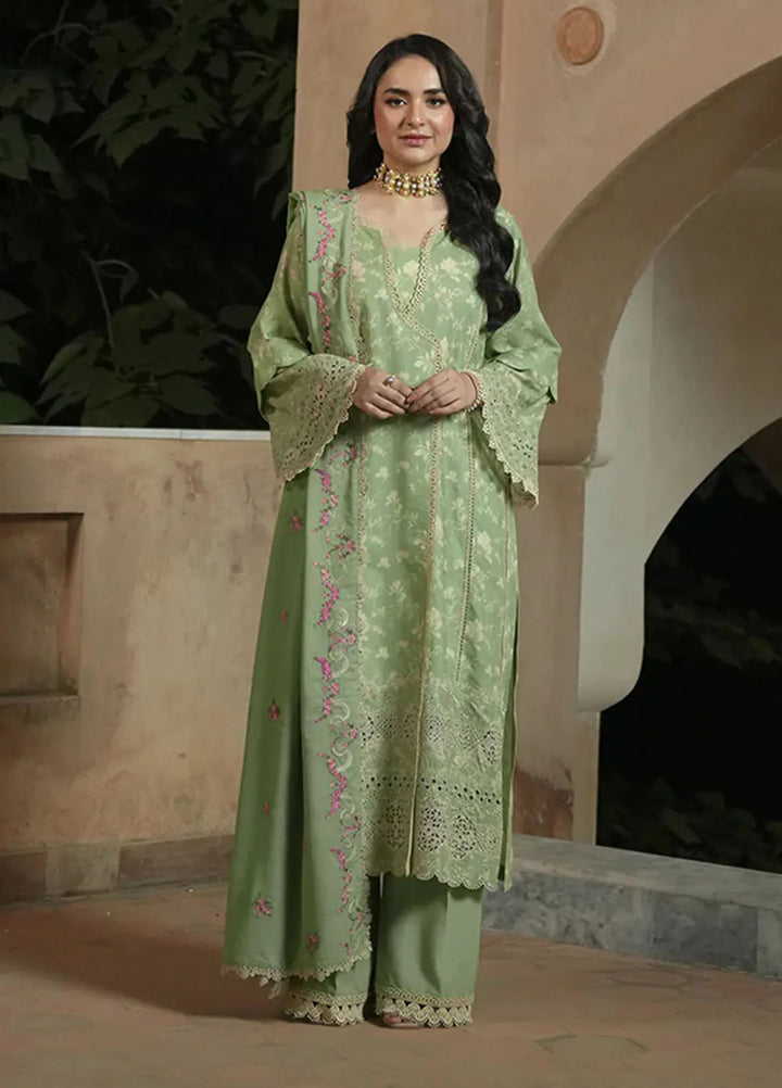 Manara Embroidered Karandi Suit Unstitched 3 Piece MVK-06 Esra - Winter Collection