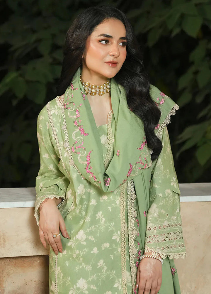 Manara Embroidered Karandi Suit Unstitched 3 Piece MVK-06 Esra - Winter Collection