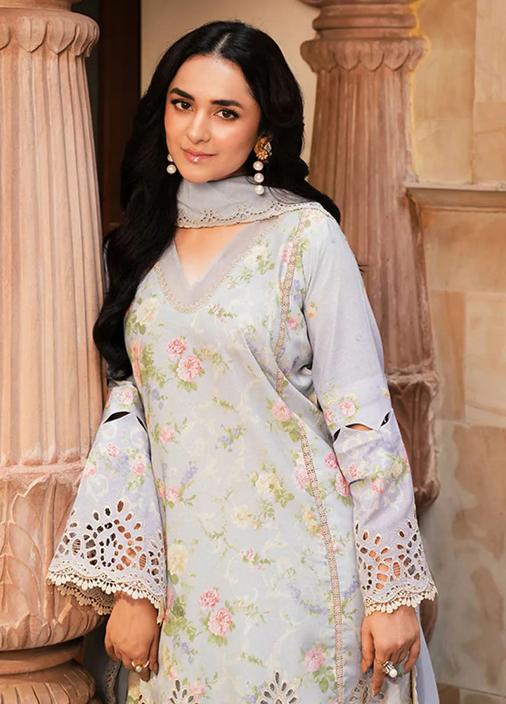 Manara Embroidered Karandi Suit Unstitched 3 Piece MVK-08 Opal - Winter Collection
