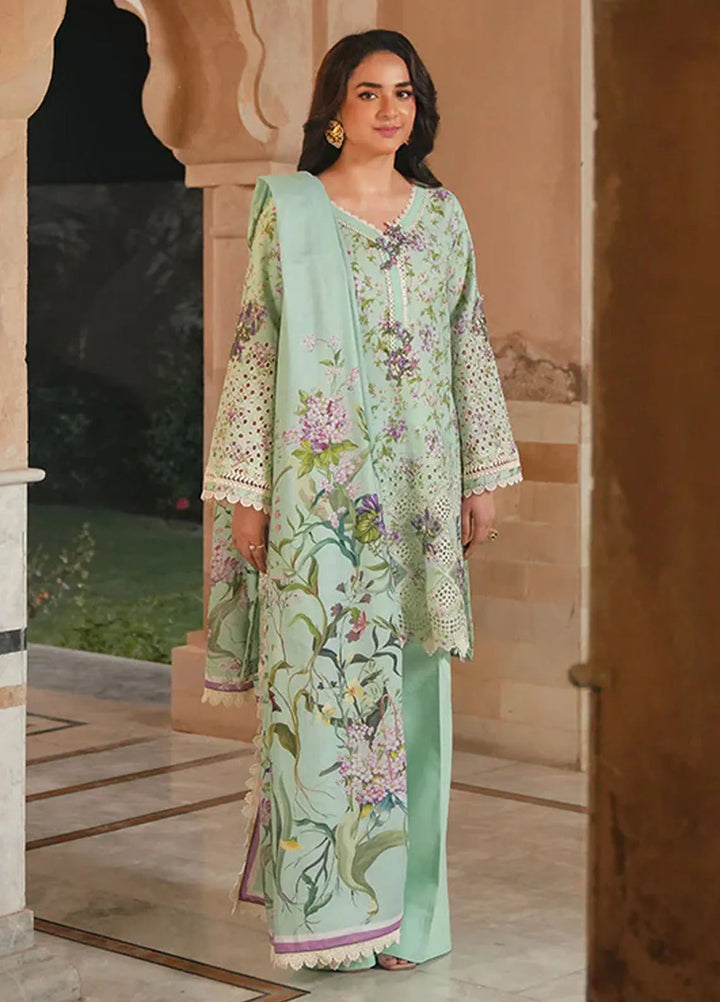 Manara Embroidered Karandi Suit Unstitched 3 Piece MVK-10 Rabail - Winter Collection