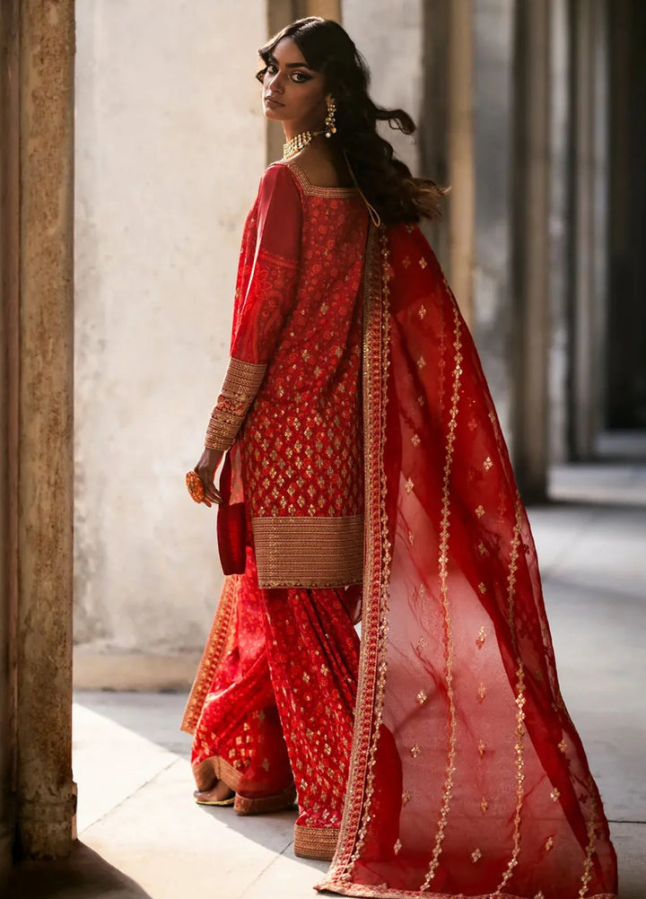 Mannat By Erum Khan Luxury Pret Embroidered 3 Piece Suit Gulnar