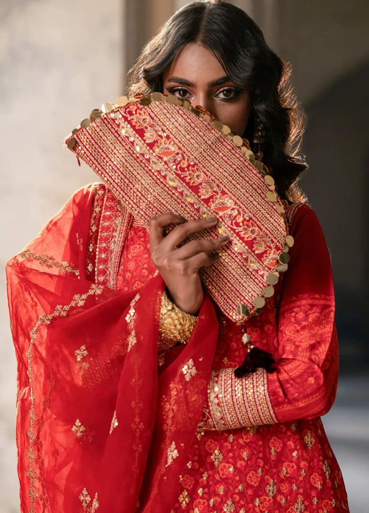 Mannat By Erum Khan Luxury Pret Embroidered 3 Piece Suit Gulnar