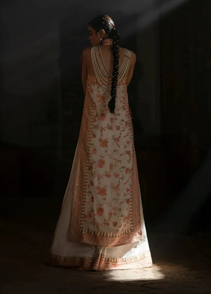 Mannat By Erum Khan Luxury Pret Embroidered Chiffon 3 Piece Suit Khawab