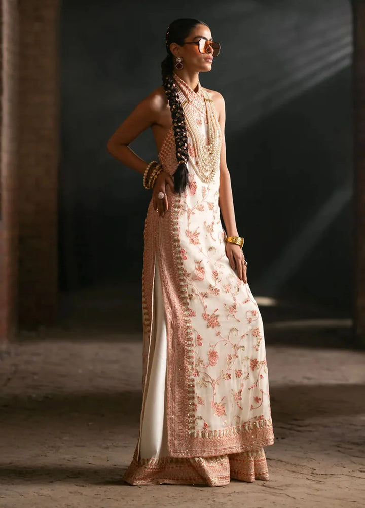 Mannat By Erum Khan Luxury Pret Embroidered Chiffon 3 Piece Suit Khawab