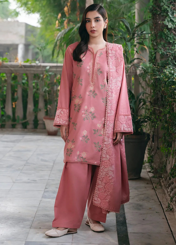 Mannat Clothing Pret Embroidered Khaddar 3 Piece Suit Arq