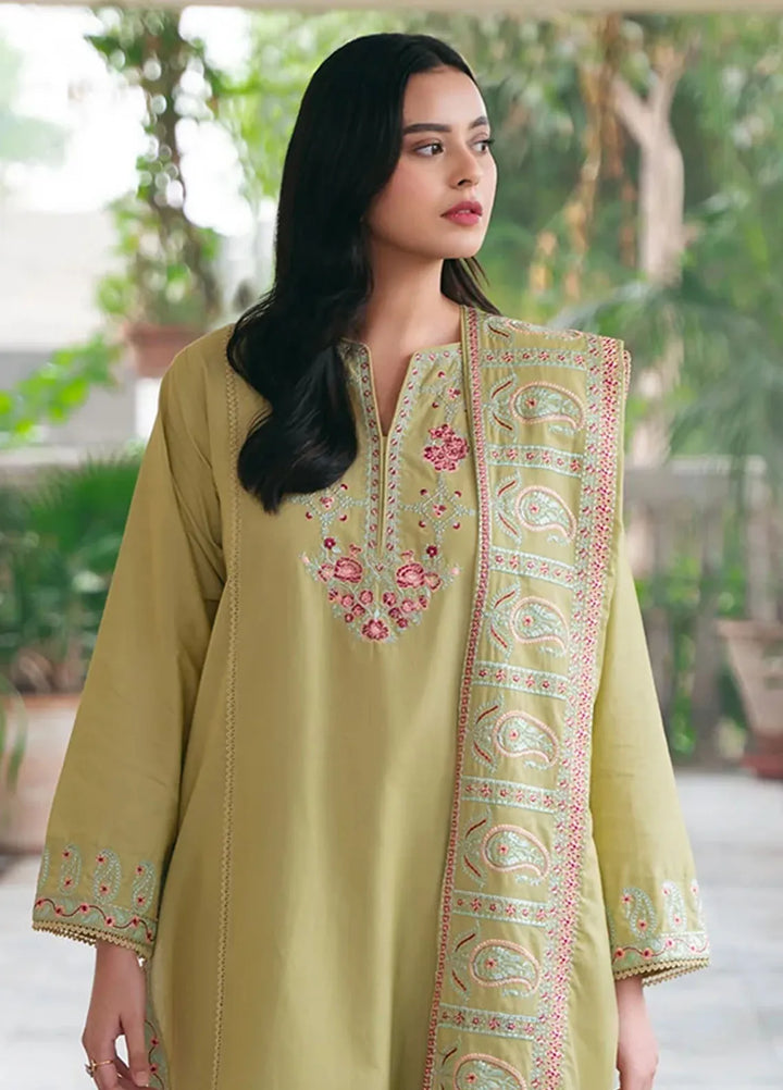 Mannat Clothing Pret Embroidered Khaddar 3 Piece Suit Eira
