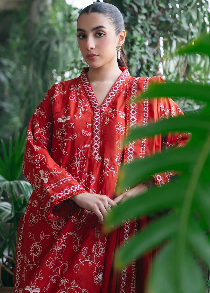 Mannat Clothing Pret Embroidered Khaddar 3 Piece Suit Ravish