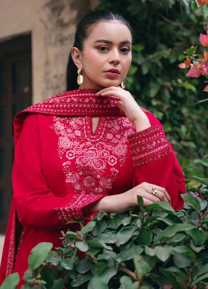 Mannat Clothing Pret Embroidered Khaddar 3 Piece Suit Renisa