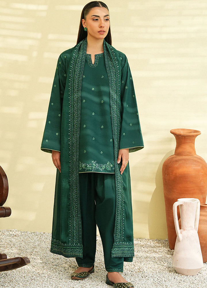 Mannat Clothing Pret Embroidered Lawn 3 Piece Suit Meadow