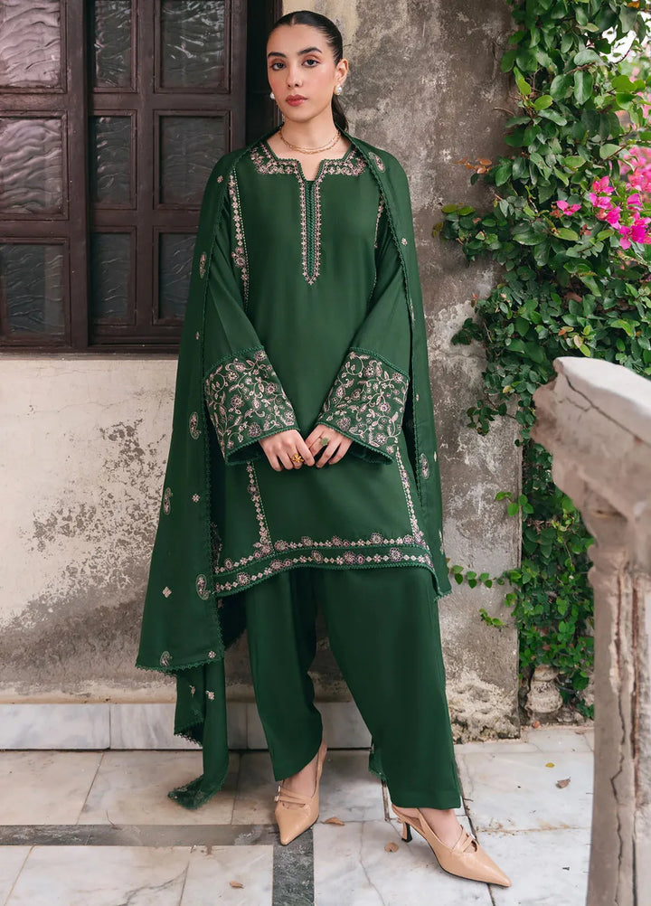 Mannat Clothing Pret Embroidered Linen 3 Piece Suit Payal